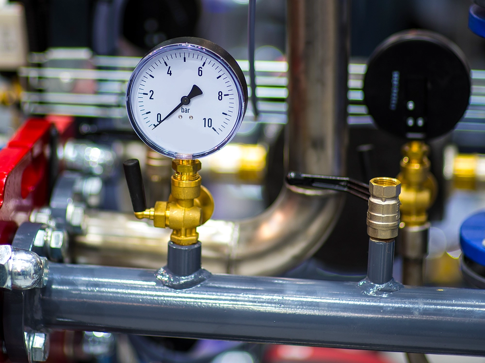 Manómetro equipo hidropresión